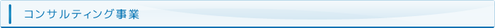 コンサルティング事業